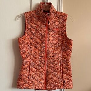 The North Face Women's Speckled Orange Vest
